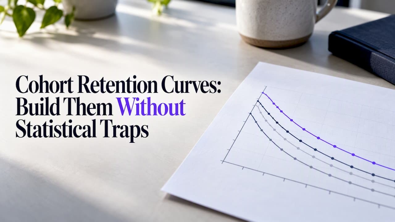 Cohort Retention Curves: Build Them Without Statistical Traps